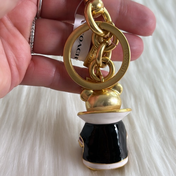NWT💃Coach Disney X Coach Evil Queen Bear Bag Charm Purse - Picture 2 of 6